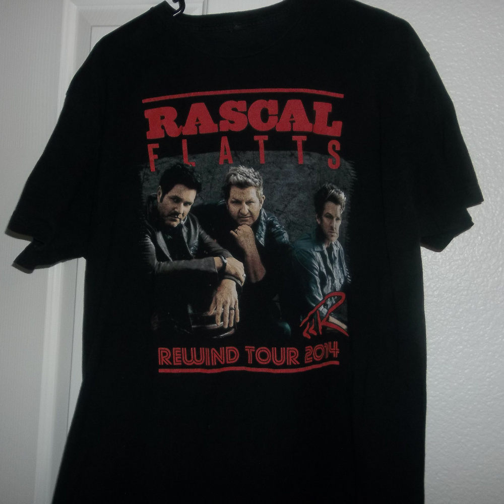 RASCAL FLATTS CONCERT TOUR TSHIRT - Picture 1 of 5